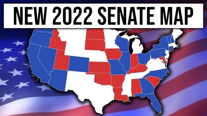 NEW 2022 SENATE MAP PREDICTION | 3 Weeks Till The Election