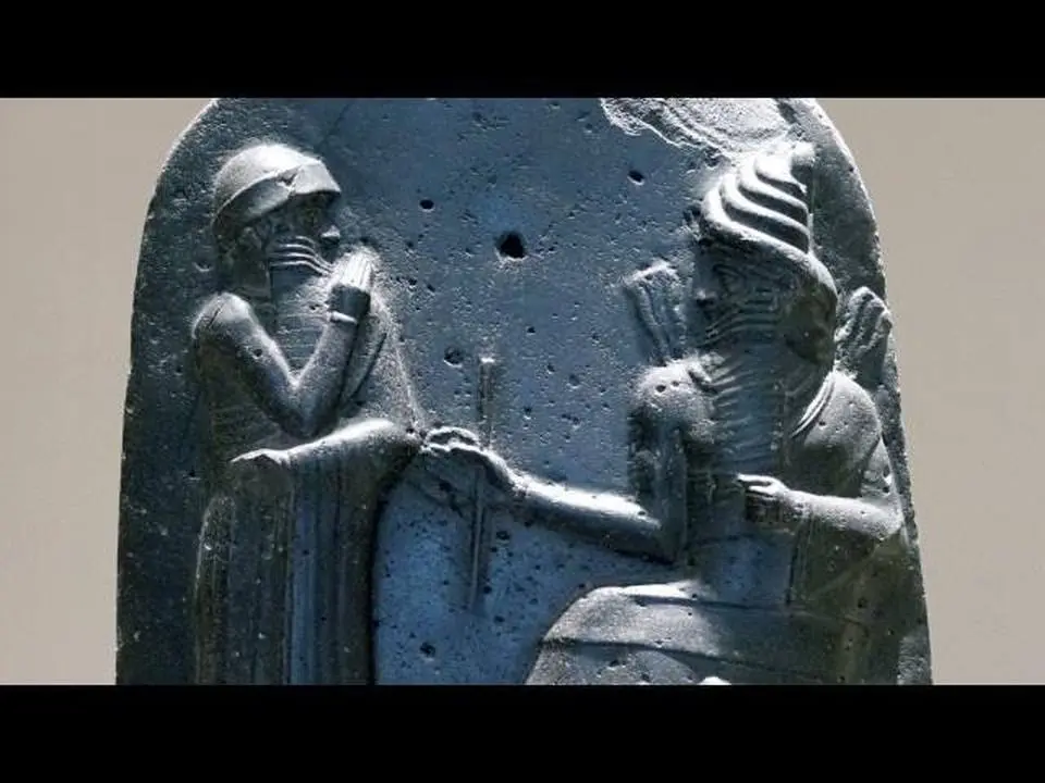 汉谟拉比国王法典石碑The Law Code Stele of King Hammurabi