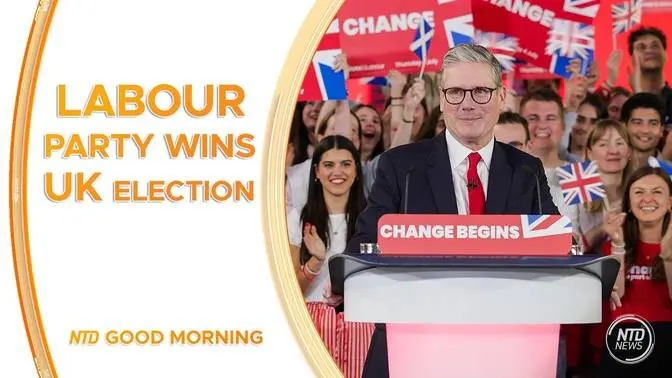 Labour Landslide in UK Election; Hurricane Beryl Puts Mexico on Red Alert | NTD Good Morning