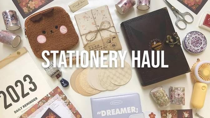 A Huge 2023 Stationery Haul w/ journalsay 🥨