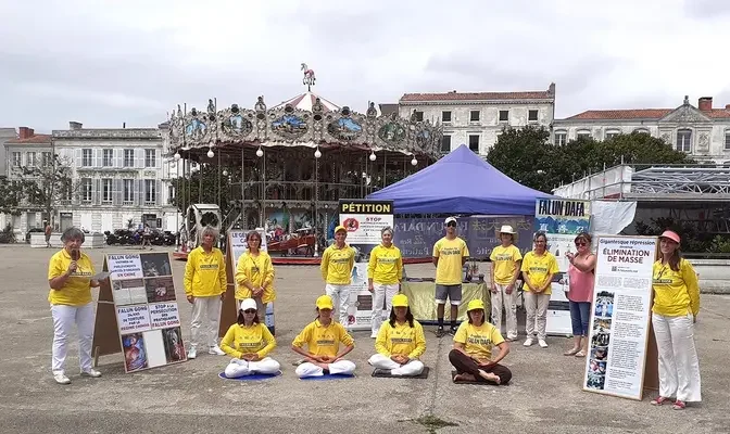 Franța: Evenimentele din mai multe orașe expun persecuția exercitată timp de 24 de ani de către PCC împotriva Falun Dafa