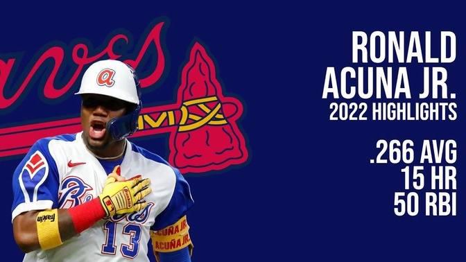 Ronald Acuña Jr. | 2022 Highlights | Videos | Ignitex Goods | Gan Jing ...