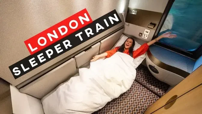 Reviewing the Night Riviera sleeper train | London to Cornwall 🚇 ad