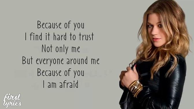 Kelly Clarkson - Because Of You - Lyrics