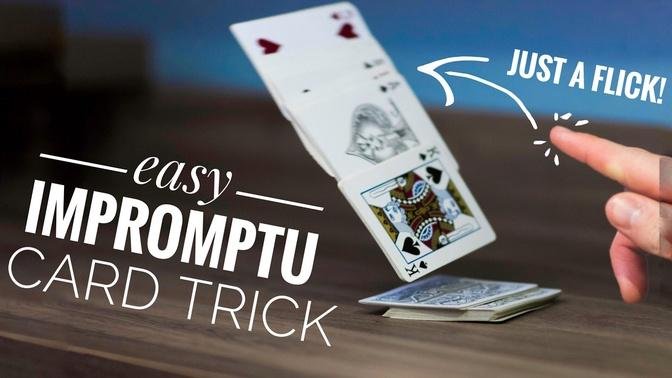 Impressive FLICK Card Trick // MAGIC TUTORIAL