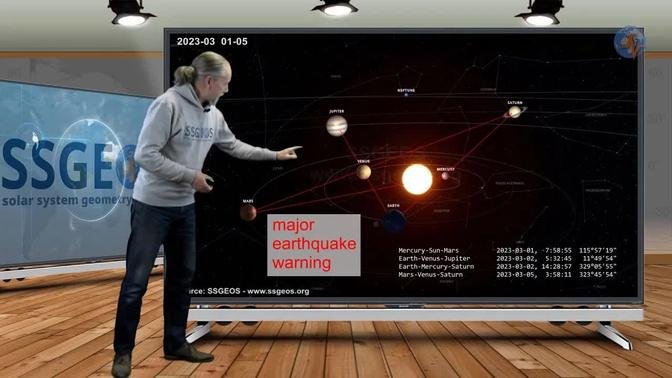 Planetary & Seismic Update 27 February 2023; major earthquake warning!