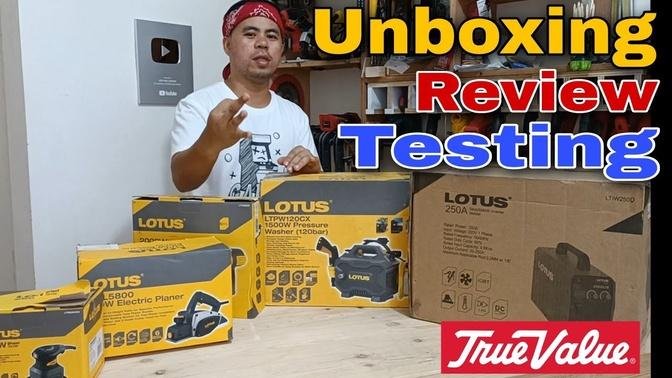LOTUS Power Tools Unboxing and Testing _ True Value.