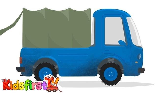 Doctor McWheelie & the truck for kids. Truck cartoon.