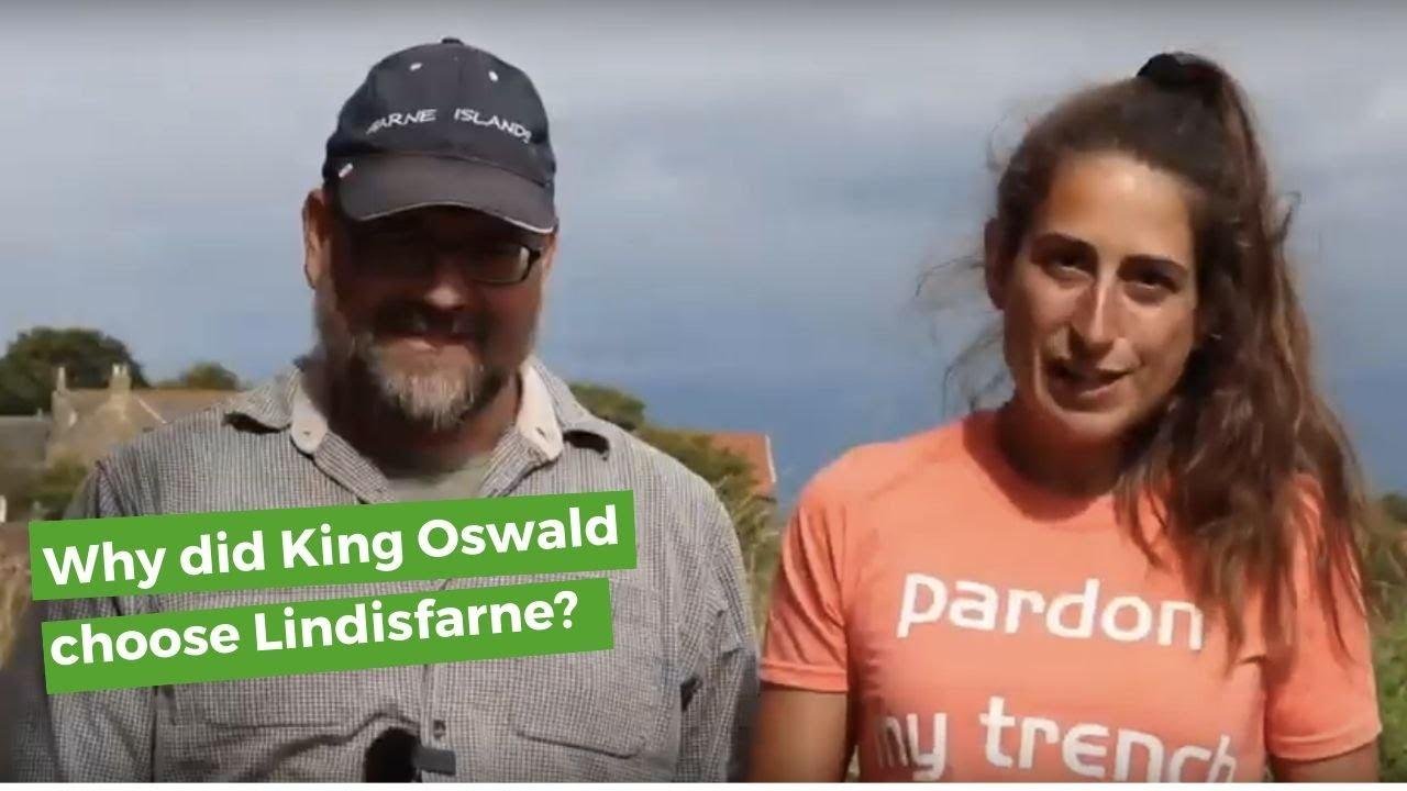 Why did King Oswald choose Lindisfarne?