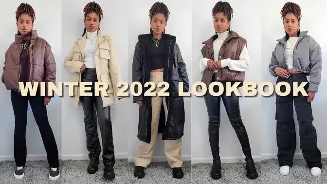WINTER 2022 OUTFIT IDEAS | Trendy, Street Style & Casual