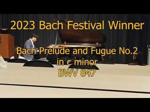2023 Bach Festival Winner 👍  Bach  Prelude & Fugue in C minor BWV 847