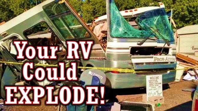 RV Propane Explosion (Prevent It With GasStop)