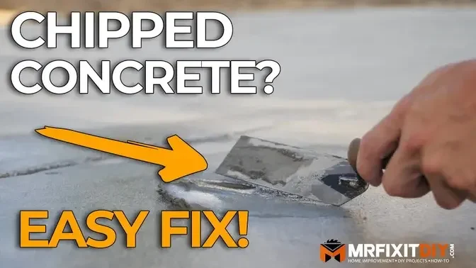 How to Fix a Chip in Concrete | A DIY Guide
