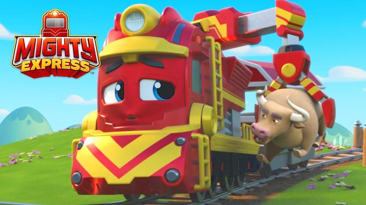 Big Bart’s Wild Ride | Mighty Express Clips | Cartoons for Kids