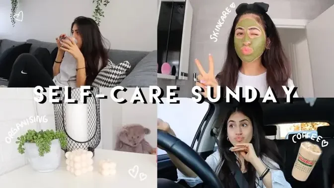 Spend The Day With Me! | Lazy Self-Care Sunday At Home ♡|AD