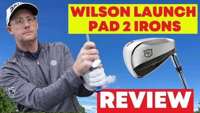 Wilson Launch Pad 2 Irons - Quick Review - It's not pretty until you ...