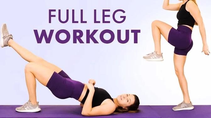 Full Leg Workout HIIT Workout for Strength & Weight Loss w/ Michelle