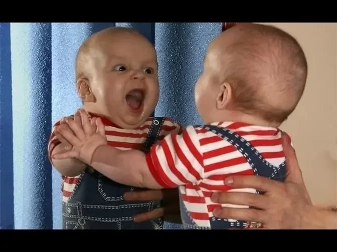 Funny Baby Sees Mirror For The First Time Compilation 2015 [NEW HD EDITION]