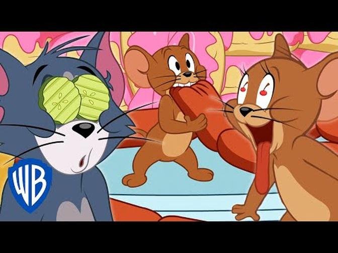 Tom & Jerry | Yummiest Food Moments 🧀 | Cartoon Compilation | @wbkids WB Kids
