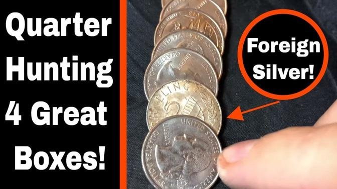 Roll Hunting Quarters - Found Silver and MORE!