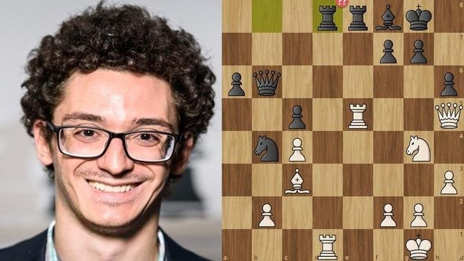 Fabiano Caruana vs Vladislav Artemiev || The defeat of Artemiev in the Spanish game