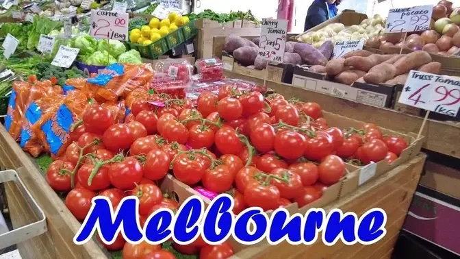 Queen Victoria Market, Melbourne, Australia ep 10 - travel video calatorie vlog
