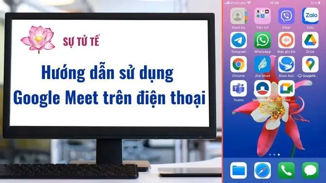 Sử dụng Google Meet trên điện thoại: Với tính năng họp trực tuyến của Google Meet trên điện thoại, bạn có thể tham gia cuộc họp từ mọi nơi, mọi lúc chỉ với một chiếc smartphone của bạn. Với giao diện đơn giản và dễ sử dụng, ngay cả người mới bắt đầu cũng có thể sử dụng ứng dụng này một cách dễ dàng. Hãy xem hình ảnh để tìm hiểu cách sử dụng Google Meet trên điện thoại nhé!