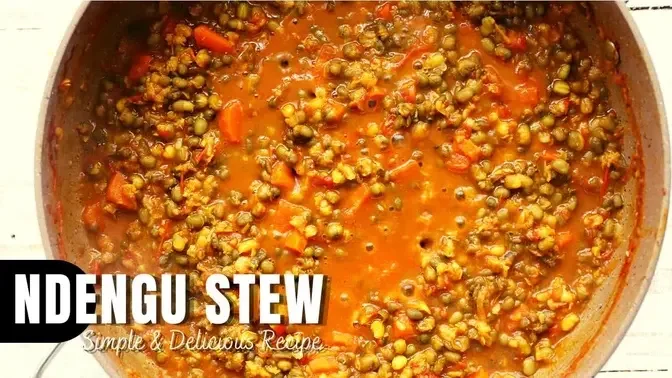 How to make Ndengu Stew/Green Grams stew | Simple & Easy with less spices | Kenyan Recipe