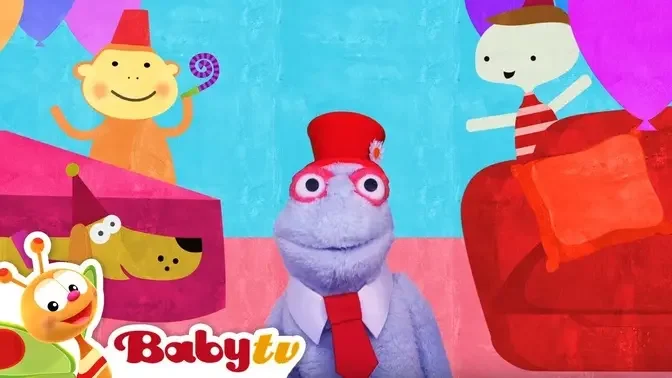 House Party with Baby, Dog and Friends | BabyTV