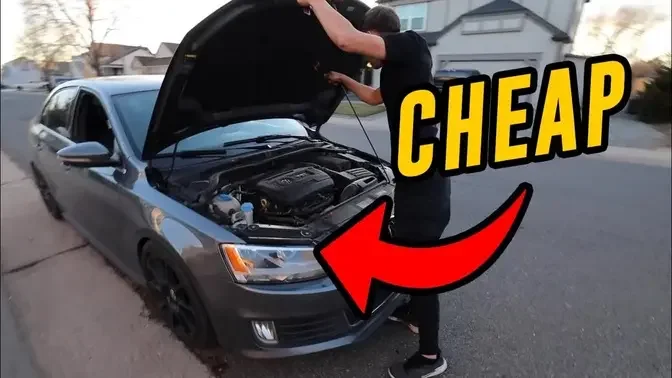 Changing Oil on a Volkswagen Jetta in 10 Minutes