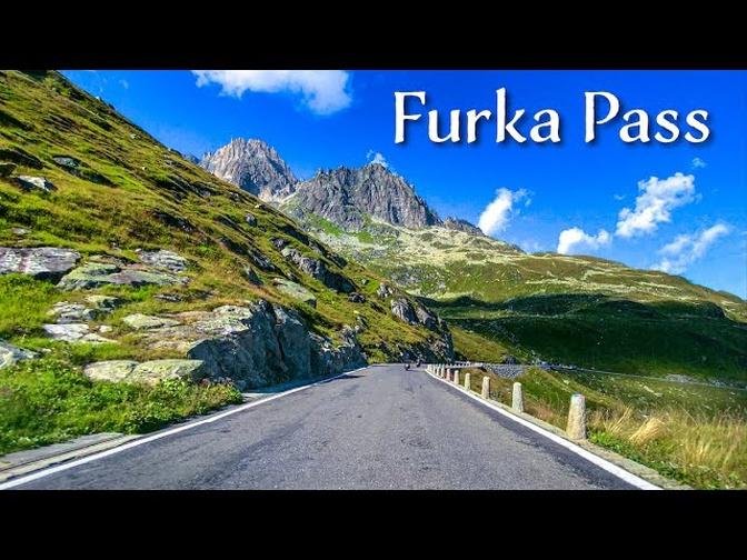 Driving in the Swiss Alps on Furka Pass ⛰️ Switzerland 4K 🇨🇭