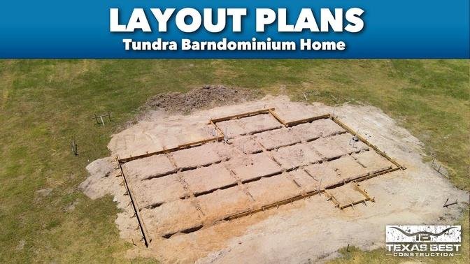 LAYOUT PLANS for TUNDRA BARNDOMINIUM HOME | Texas Best Construction