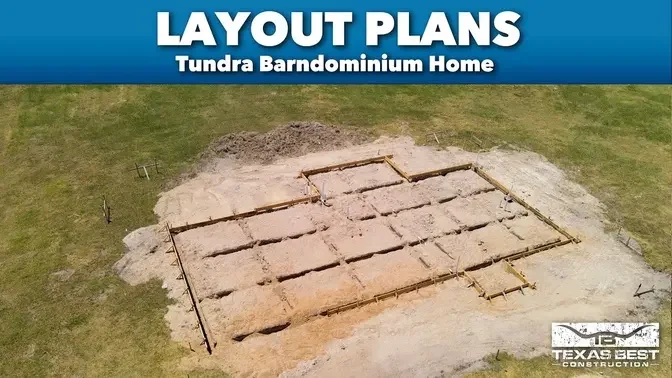 LAYOUT PLANS for TUNDRA BARNDOMINIUM HOME | Texas Best Construction