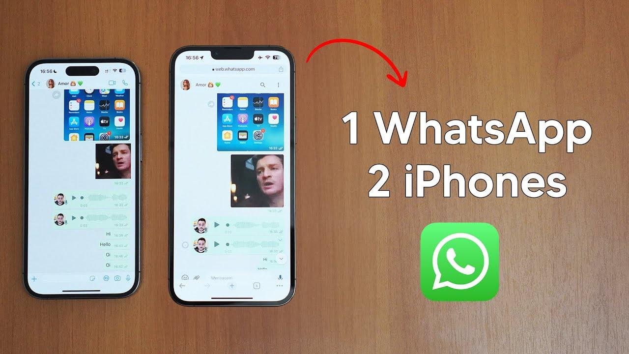 How To Use 1 WhatsApp Number in 2 iPhones!