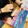 壓克力畫教學