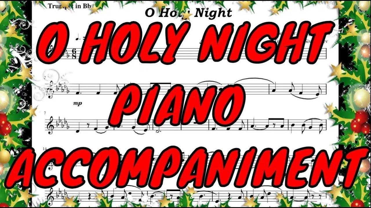 O Holy Night (Josh Groban Version) (Accompaniment, Play along, Backing track)