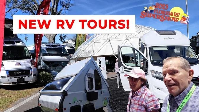 New RVs at 2023 Tampa RV Supershow