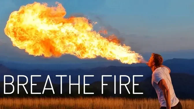 LEARN how to BREATHE FIRE // TUTORIAL