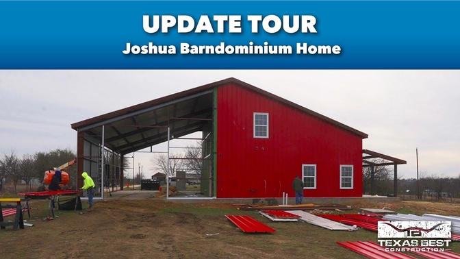 Joshua Barndominium Home Update Tour | Texas Best Construction