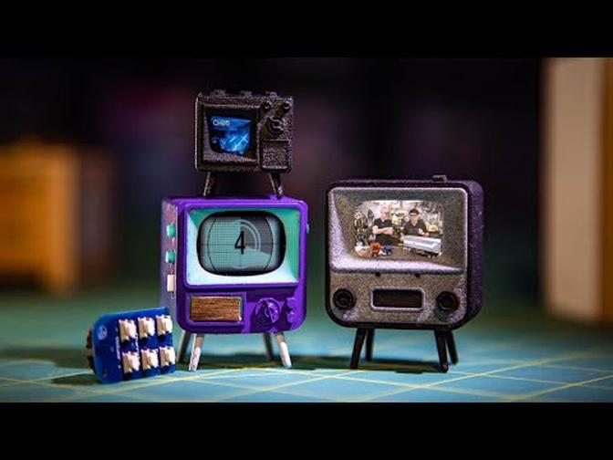 Show and Tell: TinyTV 2 and TinyTV Mini! | Adam Savage’s Tested 