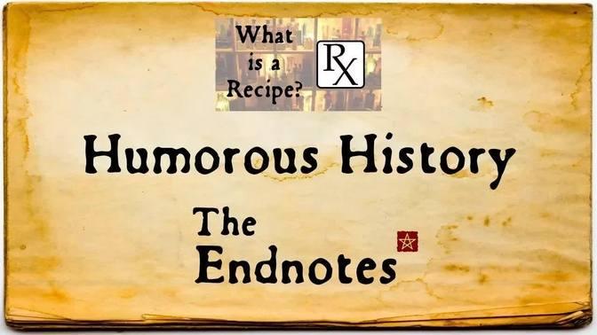 Humorous History The Endnotes Videos Alliterative Gan Jing World