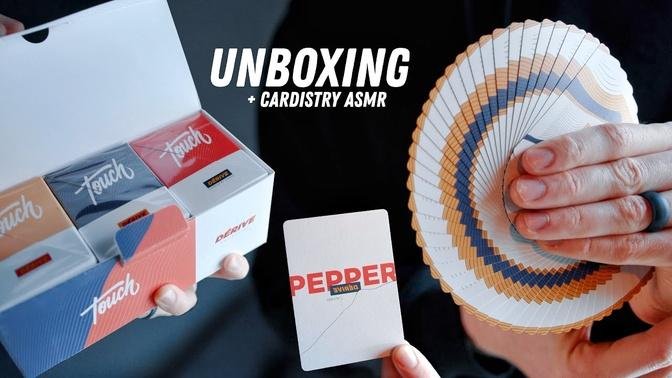 UNBOXING the CARDISTRY TOUCH Collection + Cardistry ASMR
