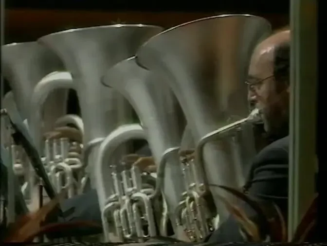 BBC Best of Brass 1982, Camborne Town (Derek Greenwood), Stage Centre (Goff Richards)