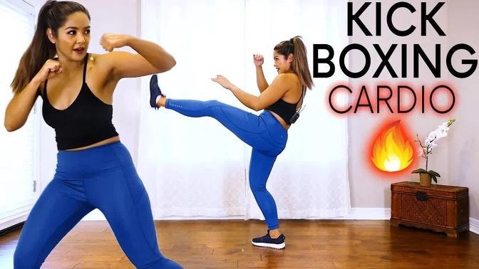 KickBoxing Cardio 🔥 Full Body Workout, Burn Calories & Lose Fat HIIT