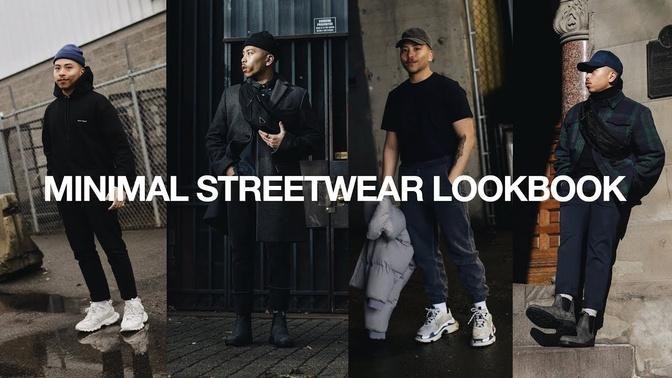 MINIMAL STREETWEAR OUTFITS / Men's Fashion Lookbook
