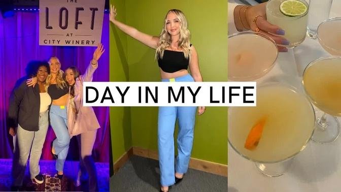 NYC DAY IN MY LIFE: getting robbed, get ready with me for my first live show & reunited with friends