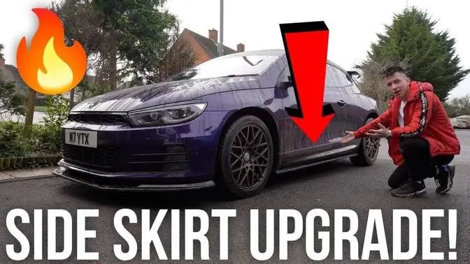 SCIROCCO GETS NEW SIDE SKIRTS! 😋
