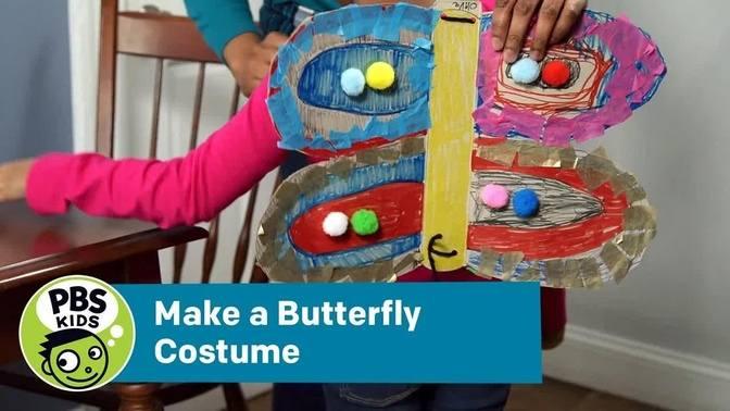 Make a Butterfly Costume | Crafts for Kids | PBS KIDS for Parents