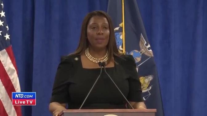 LIVE: NY Attorney General Remarks on Trump Civil Fraud Trial 2024-02-16 23:05