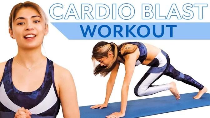 Yoga Cardio Blast! Sweat & Burn Fat, Torch Calories, Weight Loss Power Yoga for Beginners!